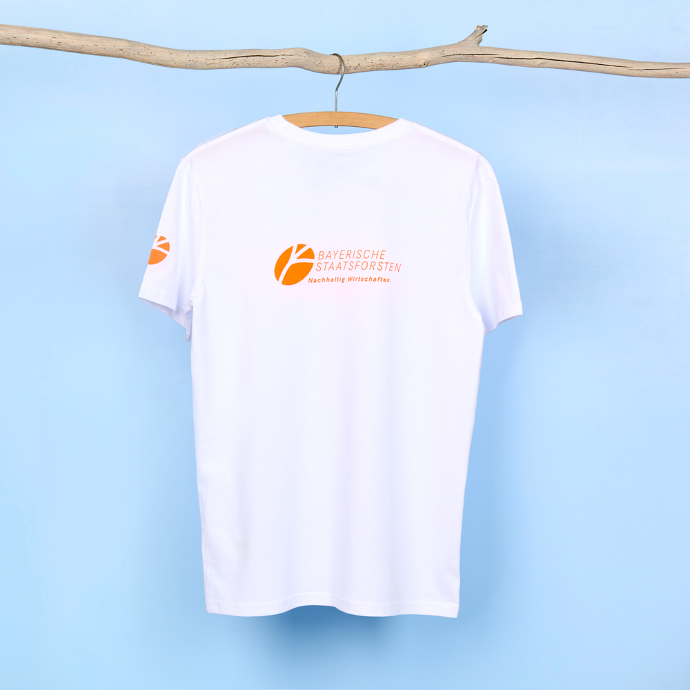Waldgestalter-Shirt orange - L