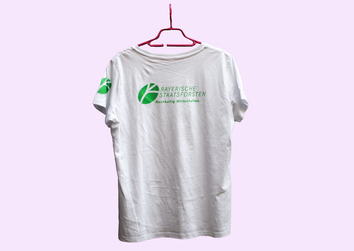 Waldgestalterin-Shirt grün - XXL